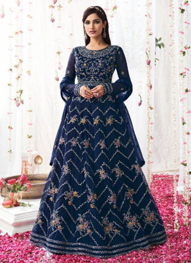 Swagat Violet 5301 Series Heavy Stylish Wedding Wear Embroidery Salwar Kameez Latest Collection